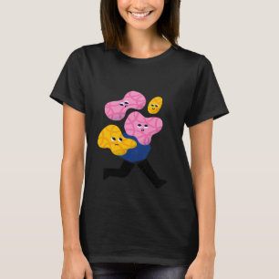 Tranding Unique Designer, utskriven T-shirt för kv