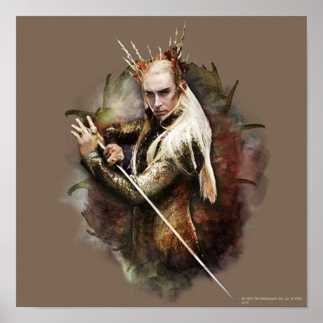 Tranduil med ord poster (Framsidan)
