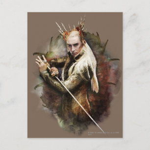 Tranduil med ord vykort