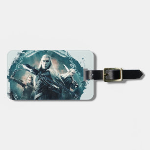 Tranduil, TAURIEL™ och LEGOLAS GREENLEAF™-grafik Bagagebricka