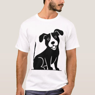 Trandy Cat: Vector Design T Shirt