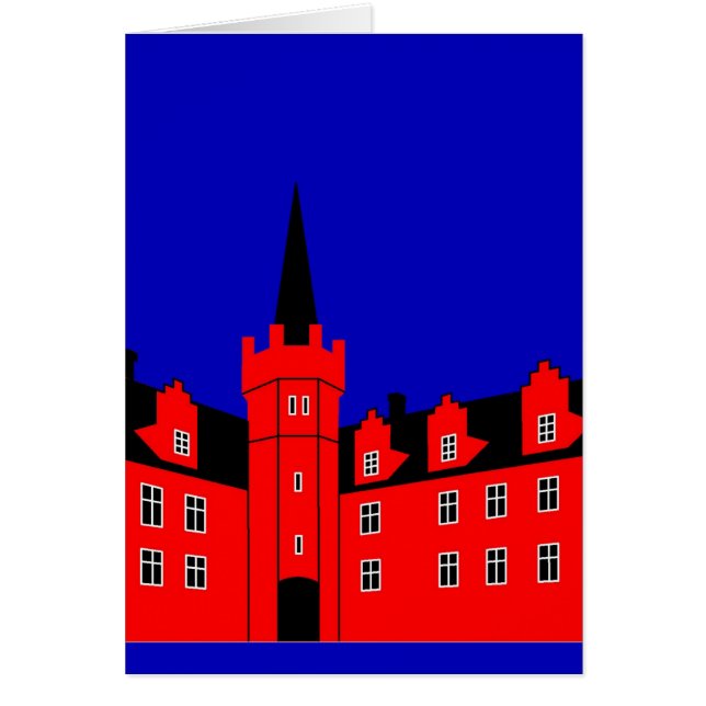 Tranekaer Palace Hälsningskort (Framsidan)