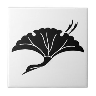 Tranformad ginkgo-blad kakelplatta