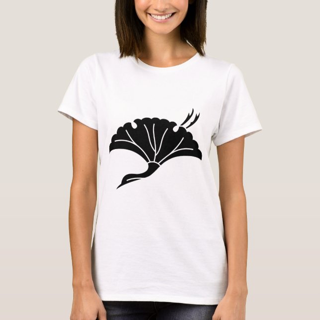 Tranformblad av ginkgo t shirt (Framsida)