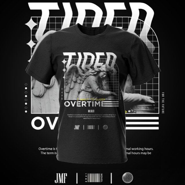 Träng jag vill sova övertid t shirt (Skapare uppladdad)
