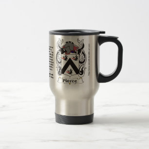 Tränga igenom familjvapensköldtravel mug resemugg