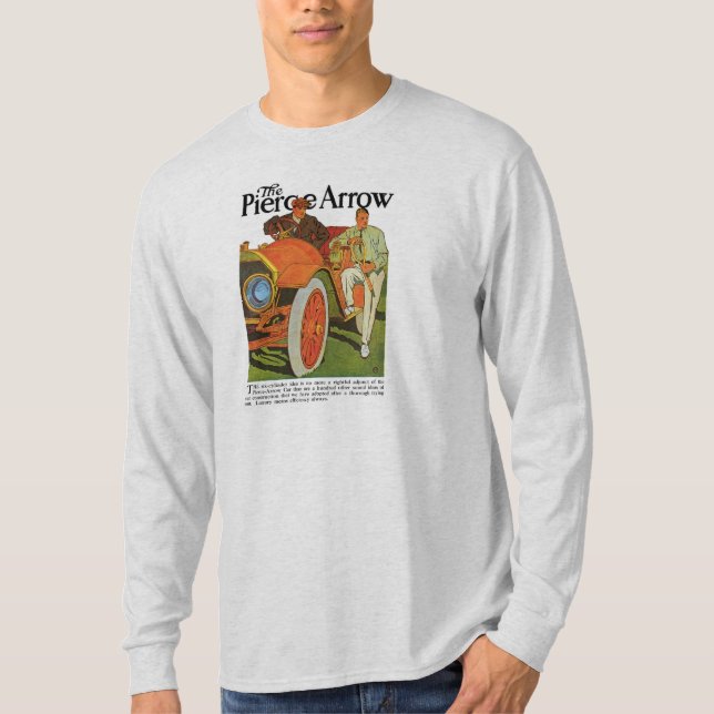 Tränga igenom pilklassikerbilen tee shirt (Framsida)