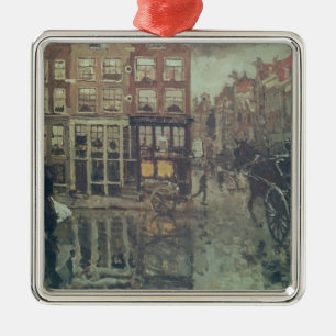 Tränga någon av Leidsche kvadrerar, Amsterdam Julgransprydnad Metall