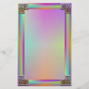 "Tränga någon Celtic en" fin fodrad brevpapper