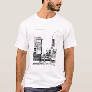 "Tränga någon den lägre östliga sidan" vid Fred T-shirt