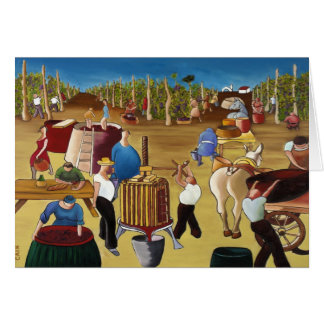 TRÄNGA VIN HÄLSNINGSKORT