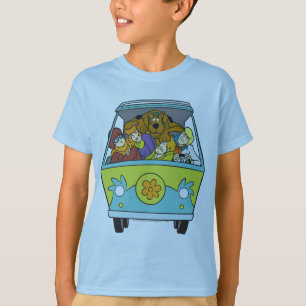 Trängt ihop i gåtamaskinen t-shirt