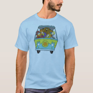 Trängt ihop i gåtamaskinen tee shirt