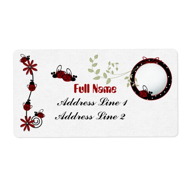 Träning av klass Dam Avery-etikett Fraktsedel (Framsidan)