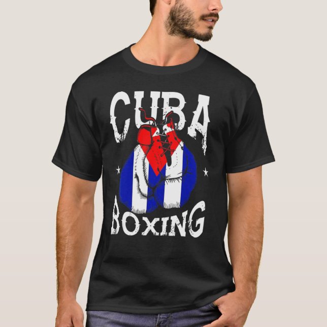 träning av kubansk Boxing-träning T Shirt (Framsida)