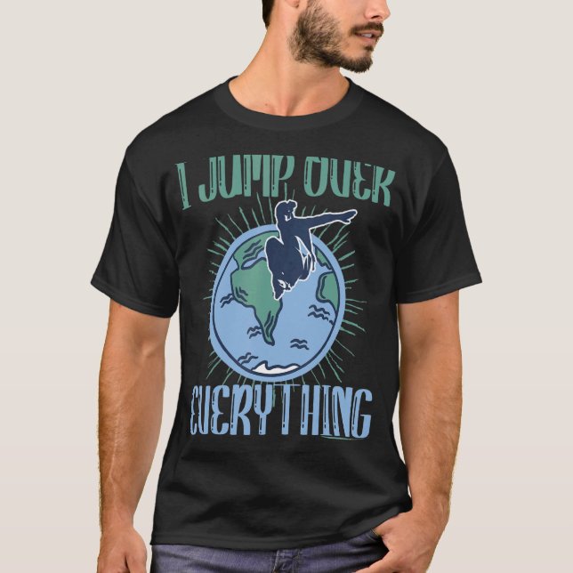 Träning av Parkour Free Running Traceur T Shirt (Framsida)