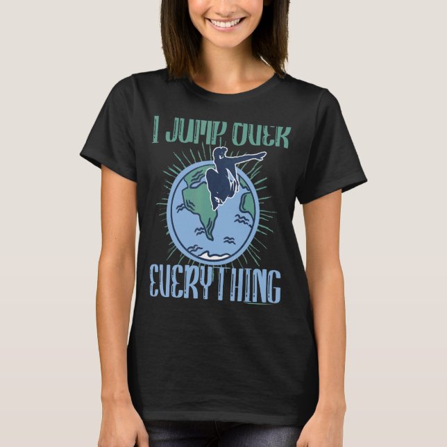 Träning av Parkour Free Running Traceur T Shirt (Framsida)