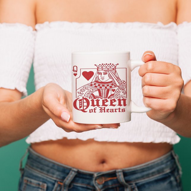 Träning av uppspelningsdesign för Hearts Card Kaffemugg (Skapare uppladdad)