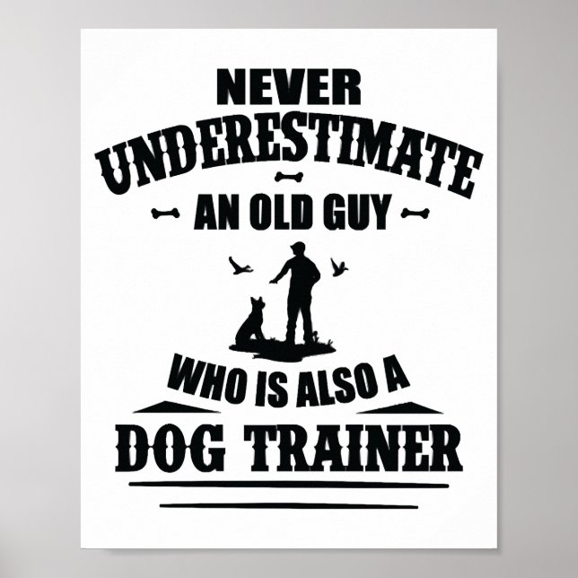 Träning Hund Training Hundar Hund Trainer Hund Sch Poster (Framsidan)