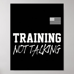 Träning: Inte talkande gymordoffertutrustning Body Poster