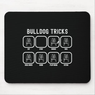 Träningar - Roligt Bulldog Training Misslyckas Musmatta