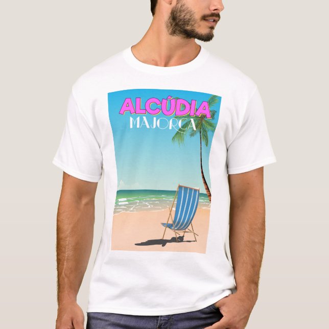 Träningsaffisch för Alcúdia Majorca T-shirt (Framsida)
