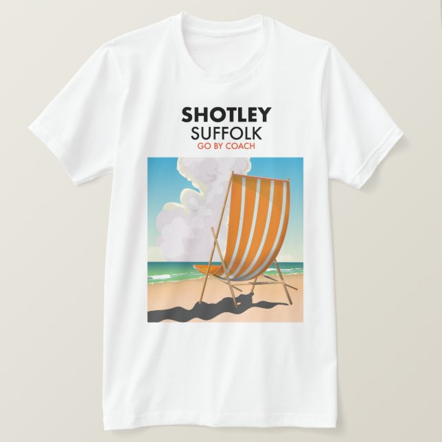 Träningsaffisch för Shotley-kvävning T Shirt (Design framsida)