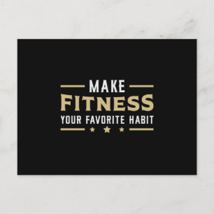 Träningsdans Gym Fitness Dans Presangidé Vykort