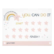 Träningsdiagram för utskrivbara regnbågsdiagram