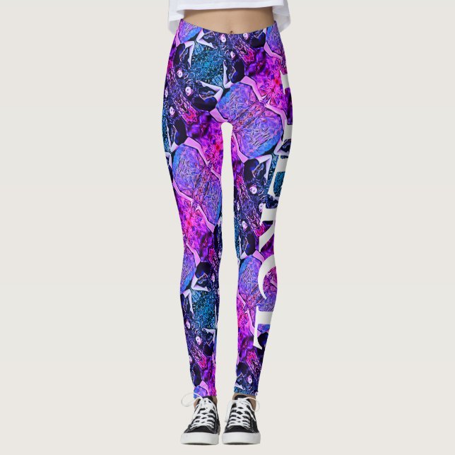 Träningsgymnast Leggings (Framsida)