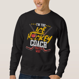 träningskoefficient för Ice Hockey Coach träning C Lång Ärmad Tröja