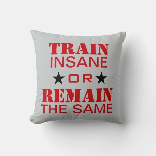 Träningsmotivation Kudde (Framsida)