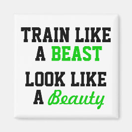 Träningsmotivation Magnet