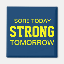 Träningsmotivation Magnet