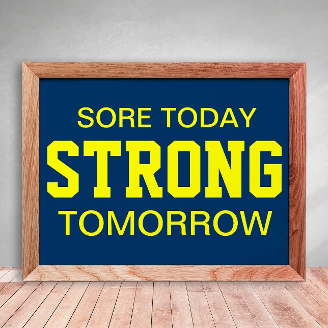 Träningsmotivation Poster (Skapare uppladdad)
