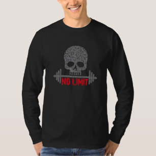 Träningsmuskeln för boskapsuppbyggnad Bygger med T Shirt
