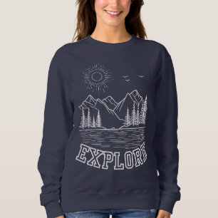 Träningsoverall i Ull för Utomhusäventyr T Shirt