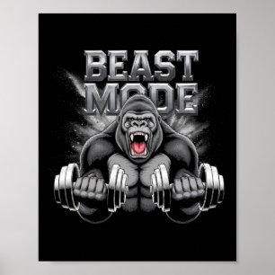 Träningspresenter för män och kvinnor Fitness Body Poster