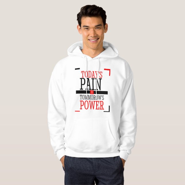 träningstånkare tröjor hoodie (Hel framsida)