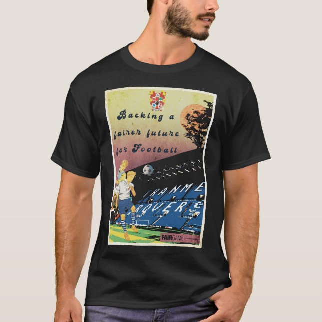 Tranmere Rovers och Fair Game retro t-shirt (Framsida)