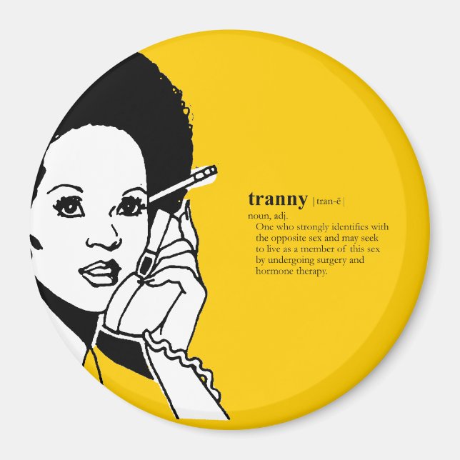 TRANNY MAGNET (Framsidan)