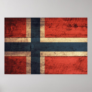 Tränorgeflagga Poster