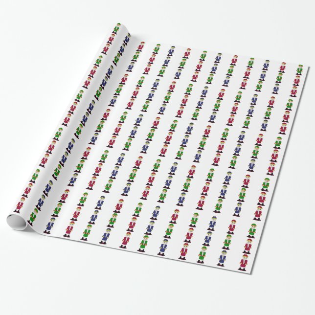 Tränötknäppare Presentpapper (Utrullad)