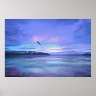 Tranquibility at Dawn Poster