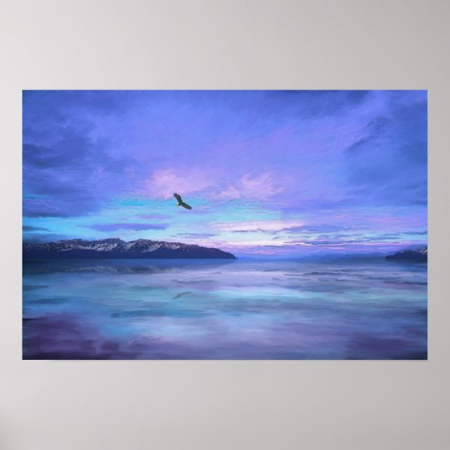 Tranquibility at Dawn Poster (Framsidan)