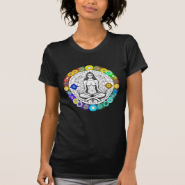 Tranquil and Serene Peacval Meditation T Shirt
