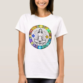 Tranquil and Serene Peacval Meditation T Shirt