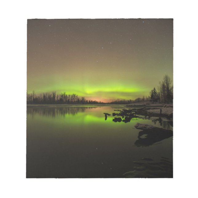 Tranquil Aurora Anteckningsblock (Framsida)