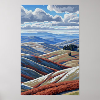 Tranquil backe. poster