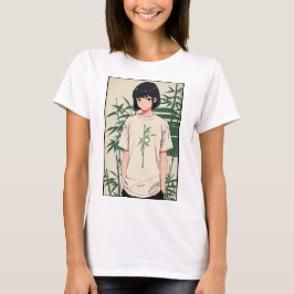 Tranquil Bamboo Stalk T-shirt